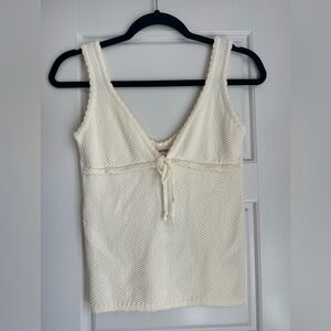 NWT Djerf Avenue Amorini Tank Top Cream Color Cream Size XS
